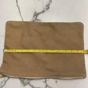 American Apparel 13x9 leather clutch